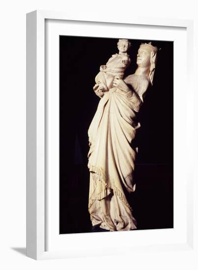 Madonna and Child, Ca 1299-Giovanni Pisano-Framed Giclee Print