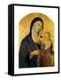 Madonna and Child, Ca 1320-Segna Di Bonaventura-Framed Stretched Canvas