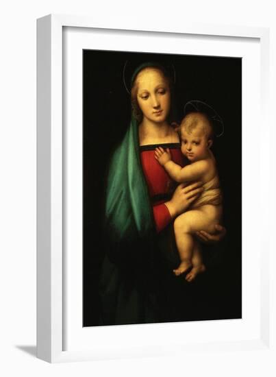 Madonna and Child, Called Madonna of the Grand Duke-Raphael-Framed Giclee Print