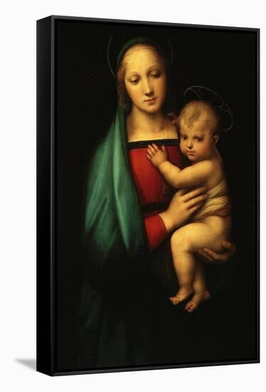 Madonna and Child, Called Madonna of the Grand Duke-Raphael-Framed Stretched Canvas