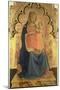 Madonna and Child, Central Panel of a Triptych-Fra Angelico-Mounted Giclee Print