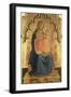 Madonna and Child, Central Panel of a Triptych-Fra Angelico-Framed Giclee Print