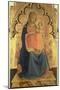 Madonna and Child, Central Panel of a Triptych-Fra Angelico-Mounted Giclee Print