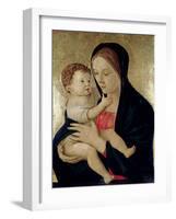 Madonna and Child, circa 1475-Giovanni Bellini-Framed Giclee Print