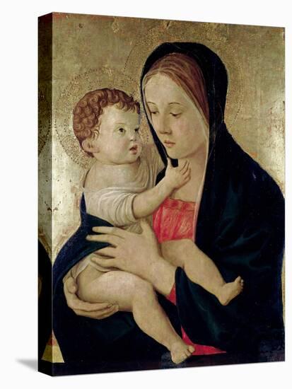 Madonna and Child, circa 1475-Giovanni Bellini-Stretched Canvas