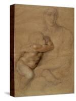 Madonna and Child, circa 1525-Michelangelo Buonarroti-Stretched Canvas