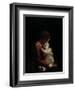 Madonna and Child, circa 1570-Luca Cambiaso-Framed Giclee Print
