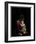 Madonna and Child, circa 1570-Luca Cambiaso-Framed Premium Giclee Print