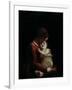 Madonna and Child, circa 1570-Luca Cambiaso-Framed Giclee Print