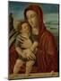 Madonna and Child, Circle of Giovanni Bellini-Giovanni Bellini-Mounted Art Print