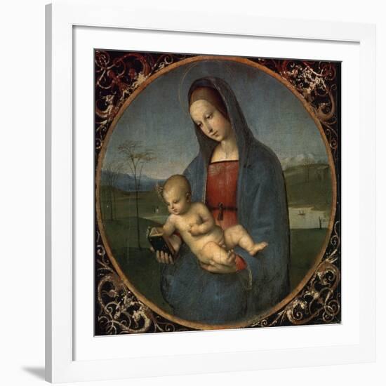 Madonna and Child (Conestabile Madonna)-Raphael-Framed Giclee Print