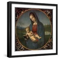 Madonna and Child (Conestabile Madonna)-Raphael-Framed Giclee Print