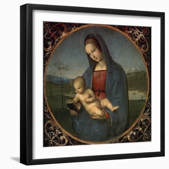 Madonna and Child (Conestabile Madonna)-Raphael-Framed Giclee Print