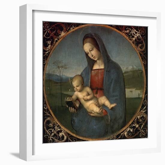 Madonna and Child (Conestabile Madonna)-Raphael-Framed Giclee Print