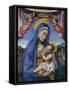 Madonna and Child Crowned by Angels, 1525-29-Lorenzo Lotto-Framed Stretched Canvas