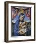 Madonna and Child Crowned by Angels, 1525-29-Lorenzo Lotto-Framed Giclee Print