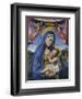 Madonna and Child Crowned by Angels, 1525-29-Lorenzo Lotto-Framed Giclee Print