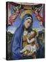 Madonna and Child Crowned by Angels, 1525-29-Lorenzo Lotto-Stretched Canvas