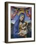 Madonna and Child Crowned by Angels, 1525-29-Lorenzo Lotto-Framed Giclee Print