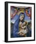 Madonna and Child Crowned by Angels, 1525-29-Lorenzo Lotto-Framed Giclee Print