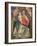 Madonna and Child Crowned by Two Angels, C.1530-Girolamo Romanino-Framed Giclee Print