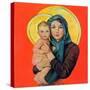 "Madonna and Child,"December 17, 1932-Ellen Pyle-Stretched Canvas