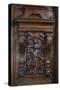 Madonna and Child, Detail from Architectural Carved Oak Cabinet, Circa 1600, Germany-null-Stretched Canvas