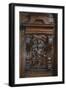 Madonna and Child, Detail from Architectural Carved Oak Cabinet, Circa 1600, Germany-null-Framed Giclee Print