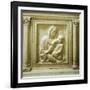 Madonna and Child, Detail from the Altar, Old Sacristy-null-Framed Giclee Print