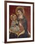 Madonna and Child, Detail of Fresco, Basilica of Santa Caterina D'Alessandria, Galatina, Italy-null-Framed Giclee Print