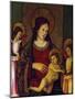 Madonna and Child, Detail of Polyptych of Saint Gemiliano-null-Mounted Giclee Print