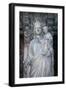 Madonna and Child, Door of the Virgin, Notre-Dame Cathedral-null-Framed Giclee Print