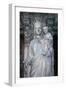 Madonna and Child, Door of the Virgin, Notre-Dame Cathedral-null-Framed Giclee Print