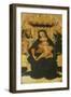 Madonna and Child Enthroned, 1511-null-Framed Giclee Print