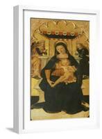 Madonna and Child Enthroned, 1511-null-Framed Giclee Print