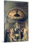 Madonna and Child Enthroned Between Ss. Francis, John the Baptist, Job, Dominic, Sebastian, Louis-Giovanni Bellini-Mounted Giclee Print