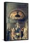 Madonna and Child Enthroned Between Ss. Francis, John the Baptist, Job, Dominic, Sebastian, Louis-Giovanni Bellini-Framed Stretched Canvas