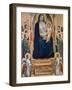 Madonna and Child Enthroned, C1300-1303-Giotto-Framed Giclee Print