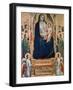 Madonna and Child Enthroned, C1300-1303-Giotto-Framed Giclee Print