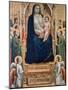 Madonna and Child Enthroned, C1300-1303-Giotto-Mounted Giclee Print