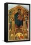 Madonna and Child Enthroned, circa 1280-85-Cimabue-Framed Stretched Canvas