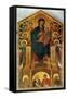 Madonna and Child Enthroned, circa 1280-85-Cimabue-Framed Stretched Canvas