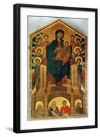 Madonna and Child Enthroned, circa 1280-85-Cimabue-Framed Giclee Print