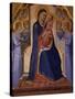 Madonna and Child Enthroned with Angels, 1340-Pietro Lorenzetti-Stretched Canvas