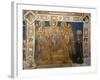 Madonna and Child Enthroned with Angels and St Francis of Assisi-Giovanni Cimabue-Framed Giclee Print