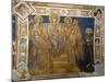 Madonna and Child Enthroned with Angels and St Francis of Assisi-Giovanni Cimabue-Mounted Giclee Print