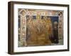 Madonna and Child Enthroned with Angels and St Francis of Assisi-Giovanni Cimabue-Framed Giclee Print