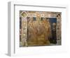 Madonna and Child Enthroned with Angels and St Francis of Assisi-Giovanni Cimabue-Framed Giclee Print