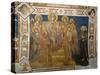 Madonna and Child Enthroned with Angels and St Francis of Assisi-Giovanni Cimabue-Stretched Canvas