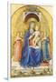 Madonna and Child Enthroned with Angels-null-Framed Giclee Print